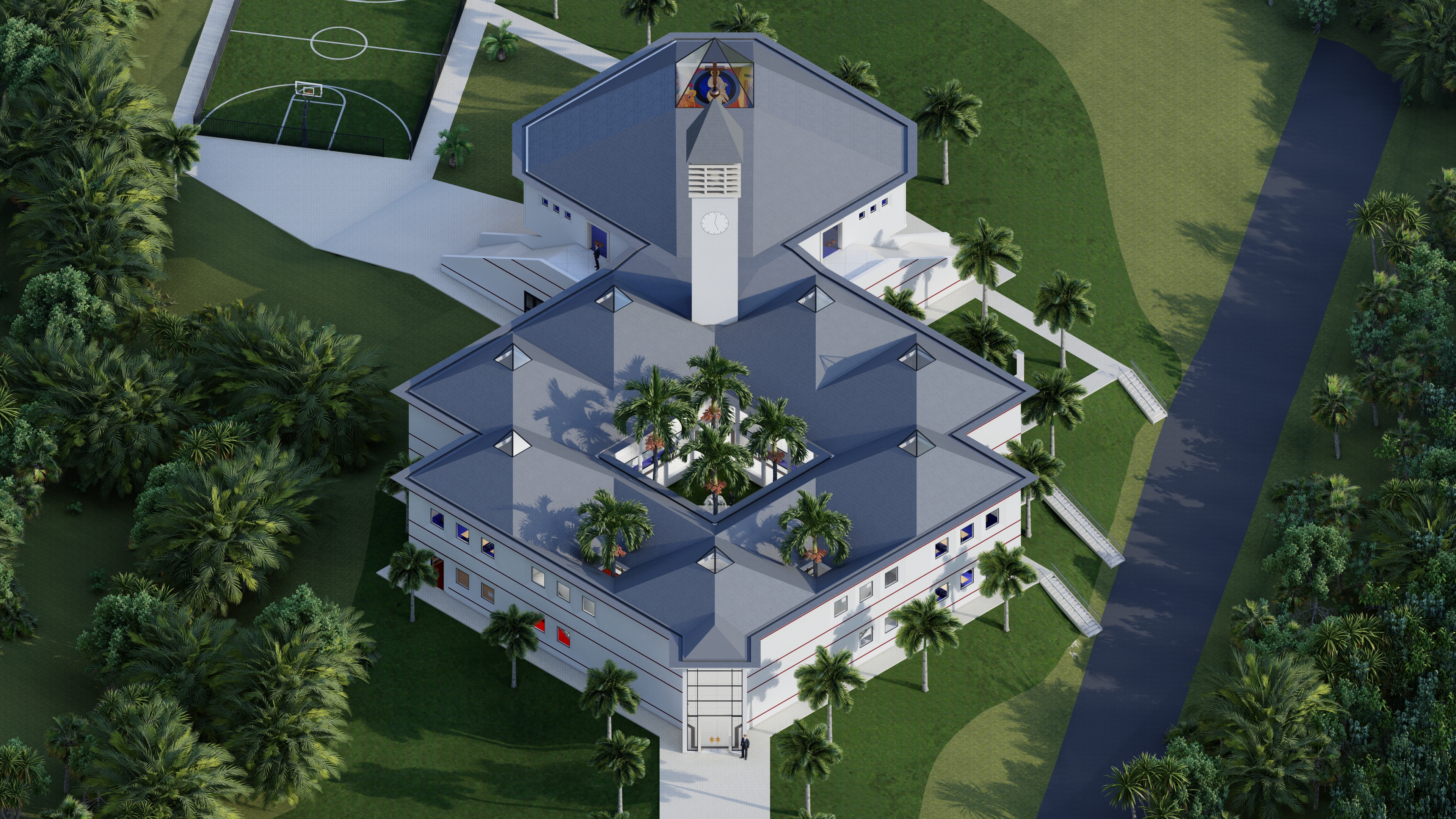 Catholic University Render