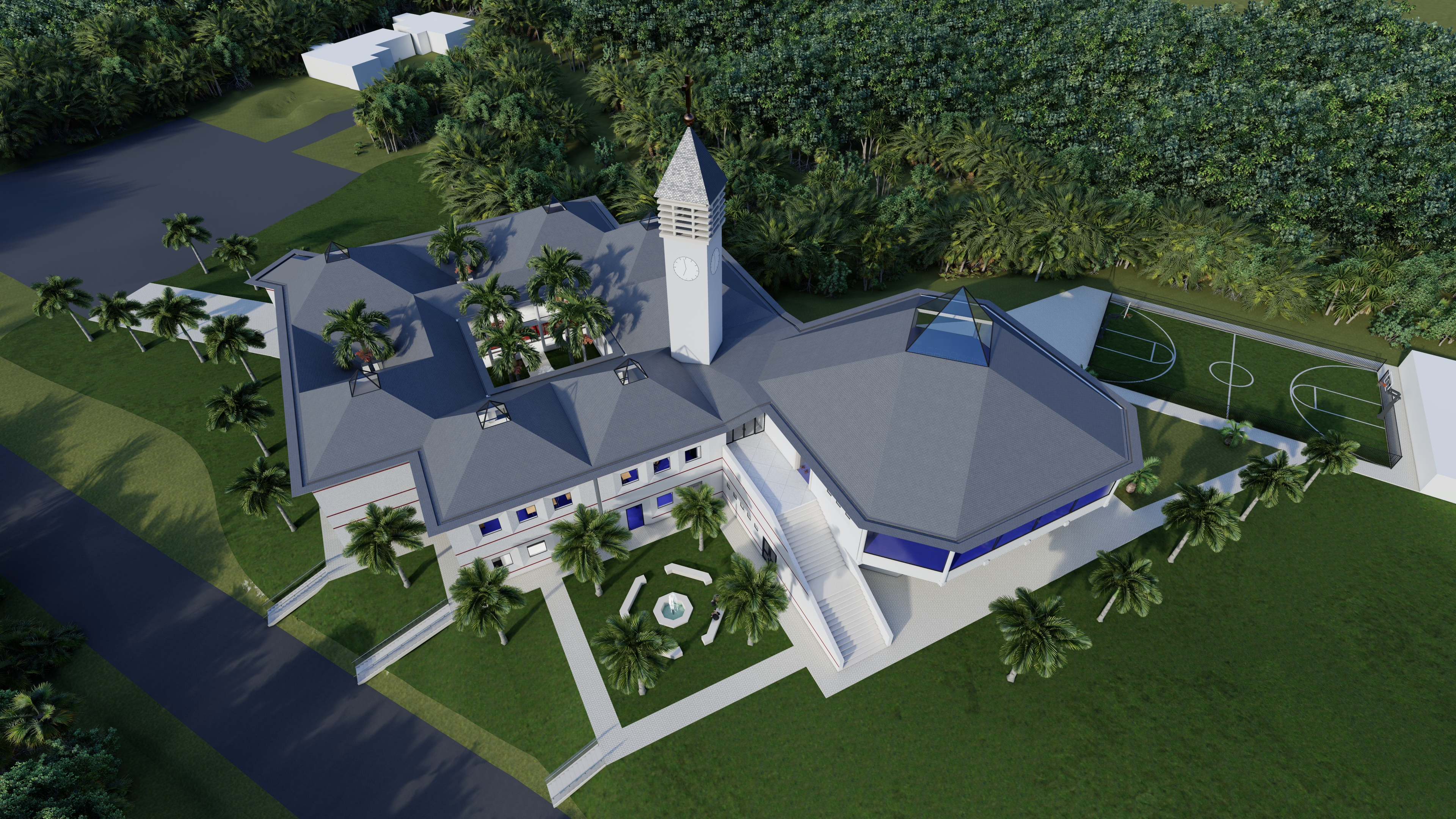 Catholic University Render