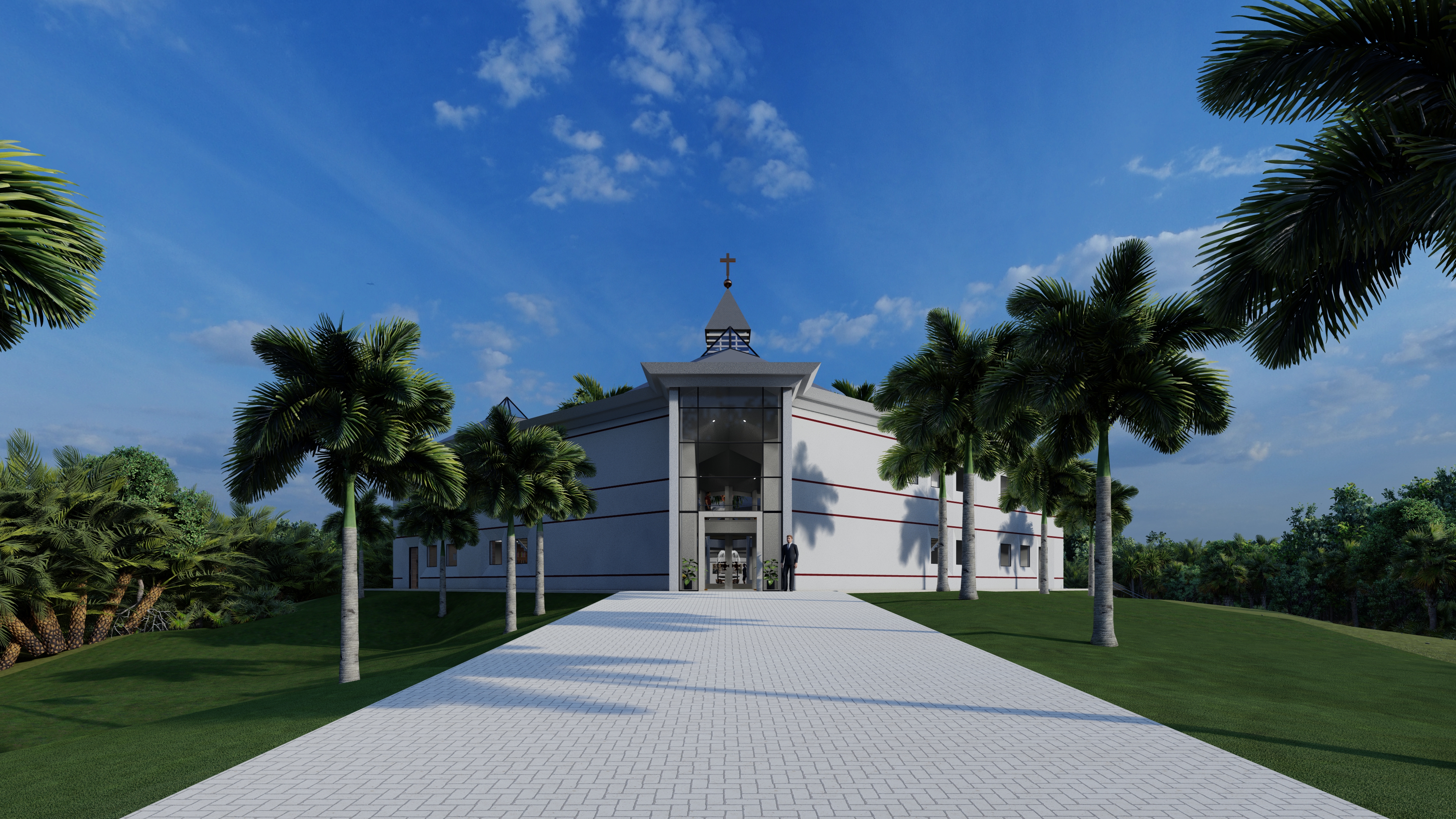 Catholic University Render 4